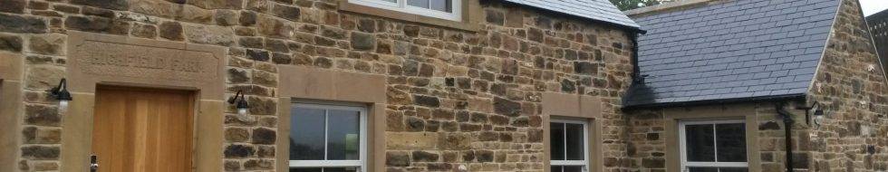 Accoya doors and windows in a cottage