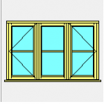 A rated timber Windows