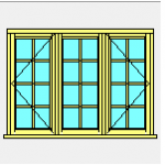 A rated timber Windows