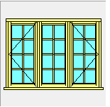 A rated timber Windows