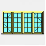 A rated timber Windows