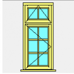 A rated timber Windows