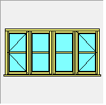 A rated timber Windows