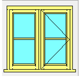 A rated timber Windows