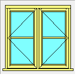 A rated timber Windows