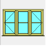 A rated timber Windows