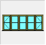 A rated timber Windows