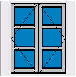 A rated timber windows in Derbyshire