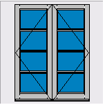 A rated timber windows in Derbyshire