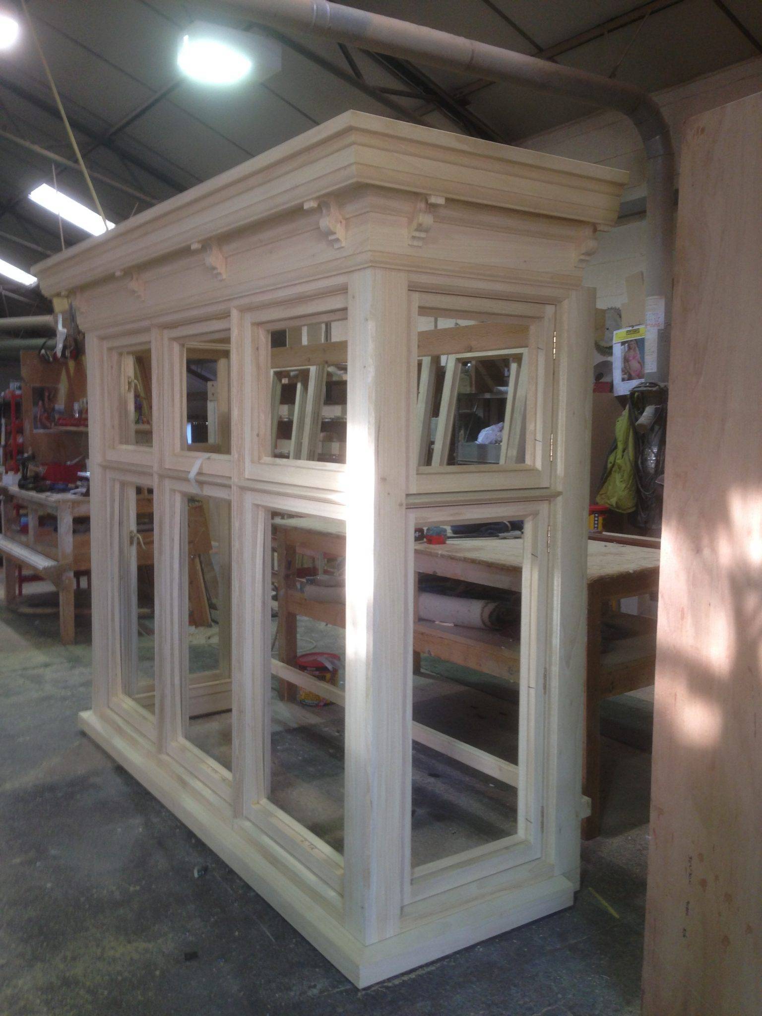 Accoya Windows in a Workshop