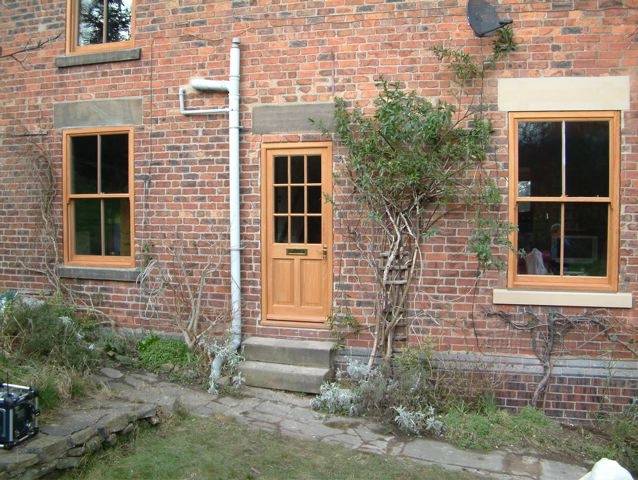 External wooden doors in Nottingham