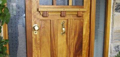 External wooden doors in Leicestershire