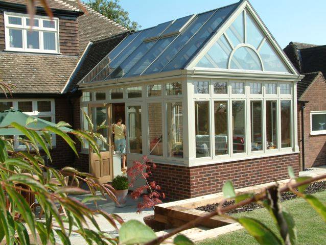 Timber Conservatories Attached to a House