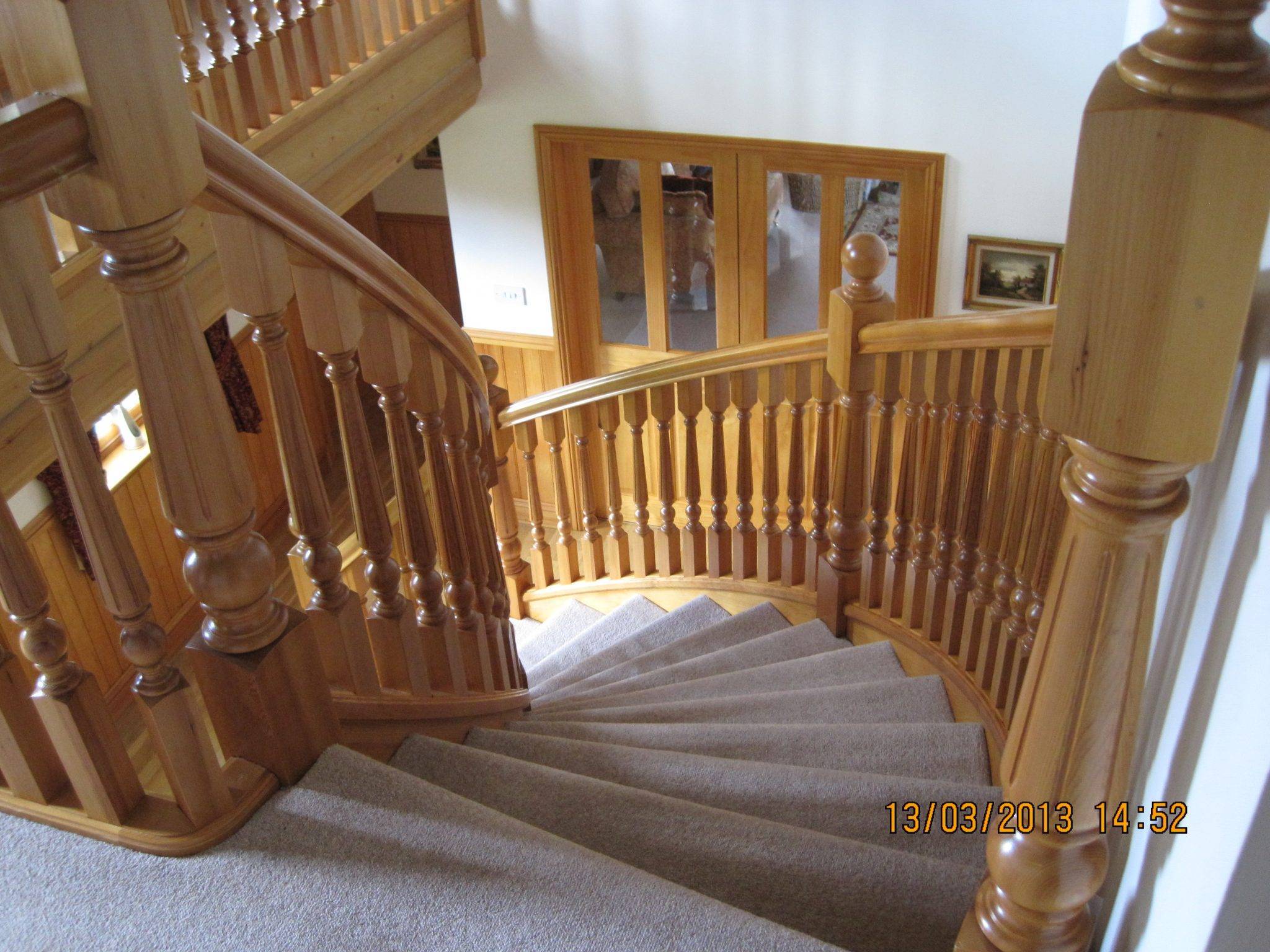 wooden staircases