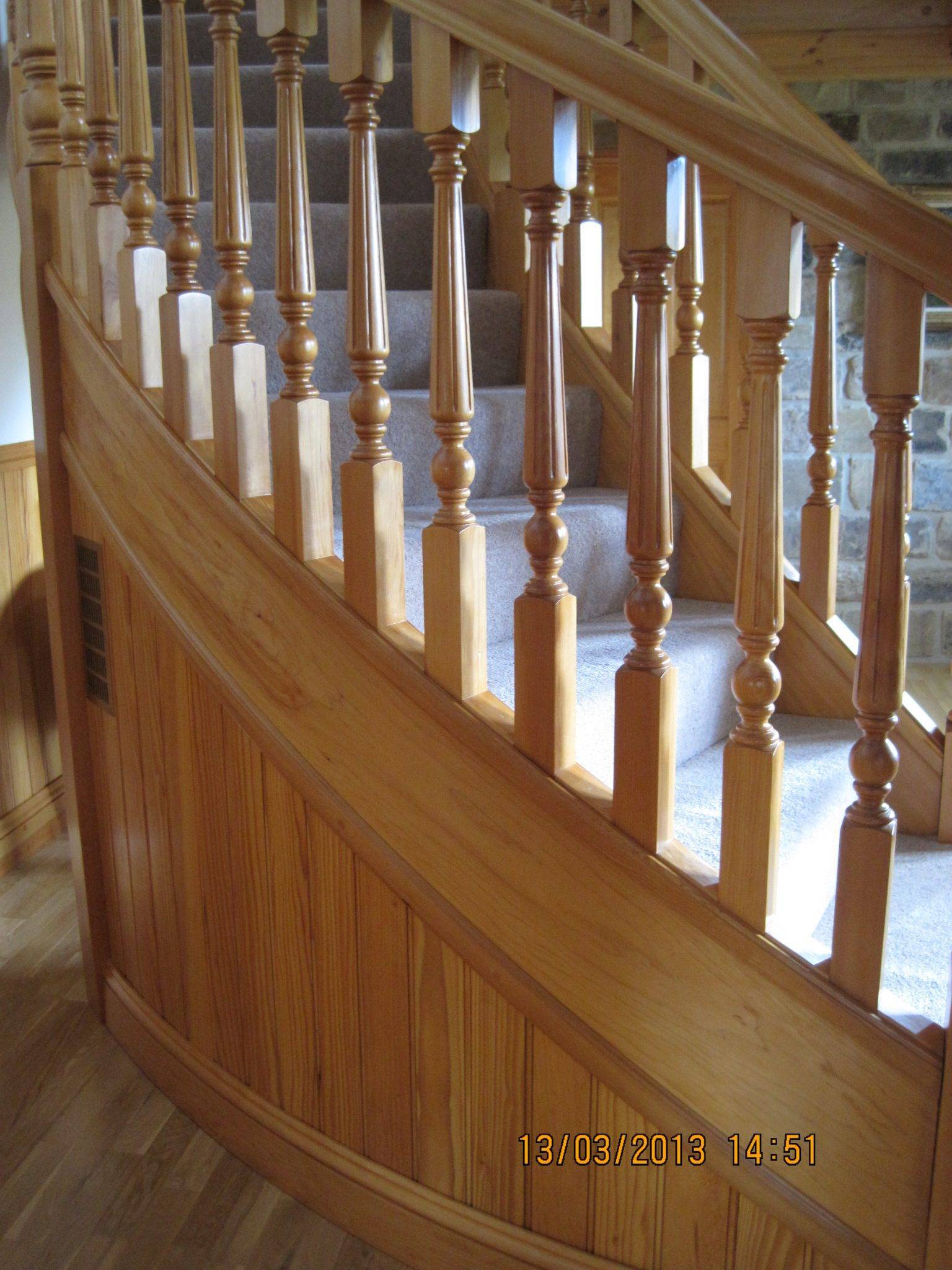 wooden staircases