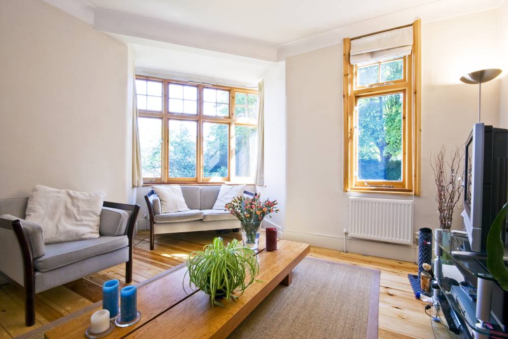 Timber Windows in a Modern Looking Home