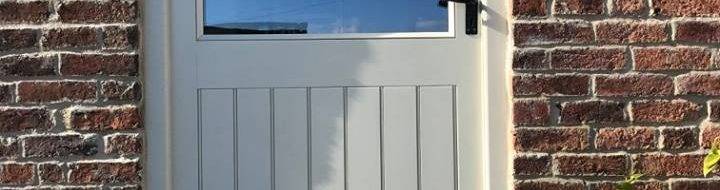 External wooden doors in Leicestershire