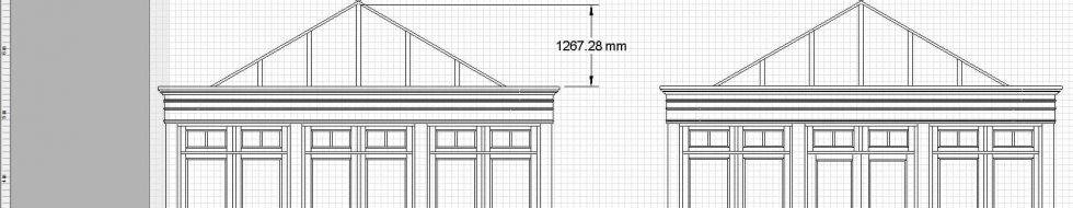 Bespoke joinery cad picture