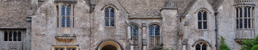 Period property windows in a stately