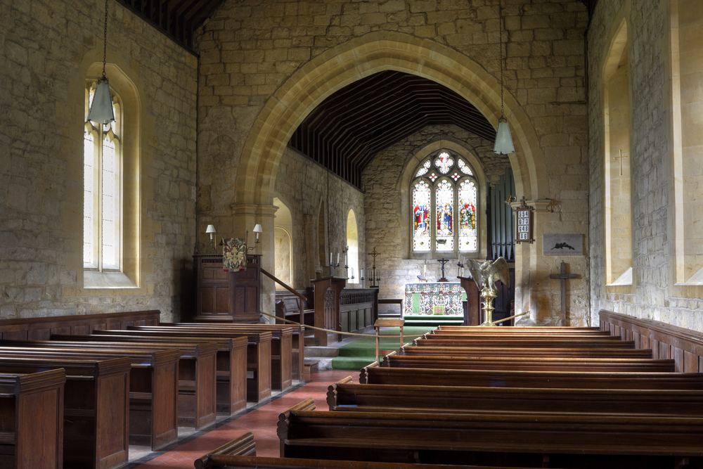 bespoke joinery in a church